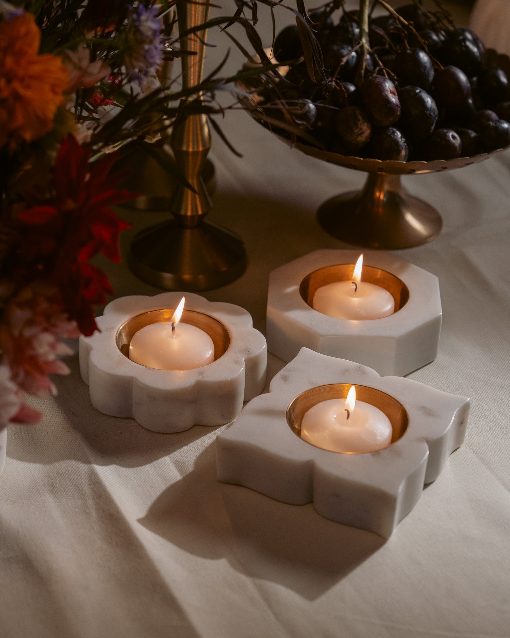 Flower Candleholder (Diya)